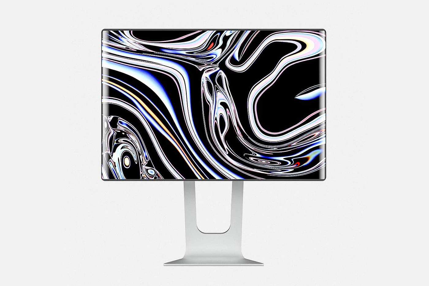 Mac Pro HDR，Computer design，silver，