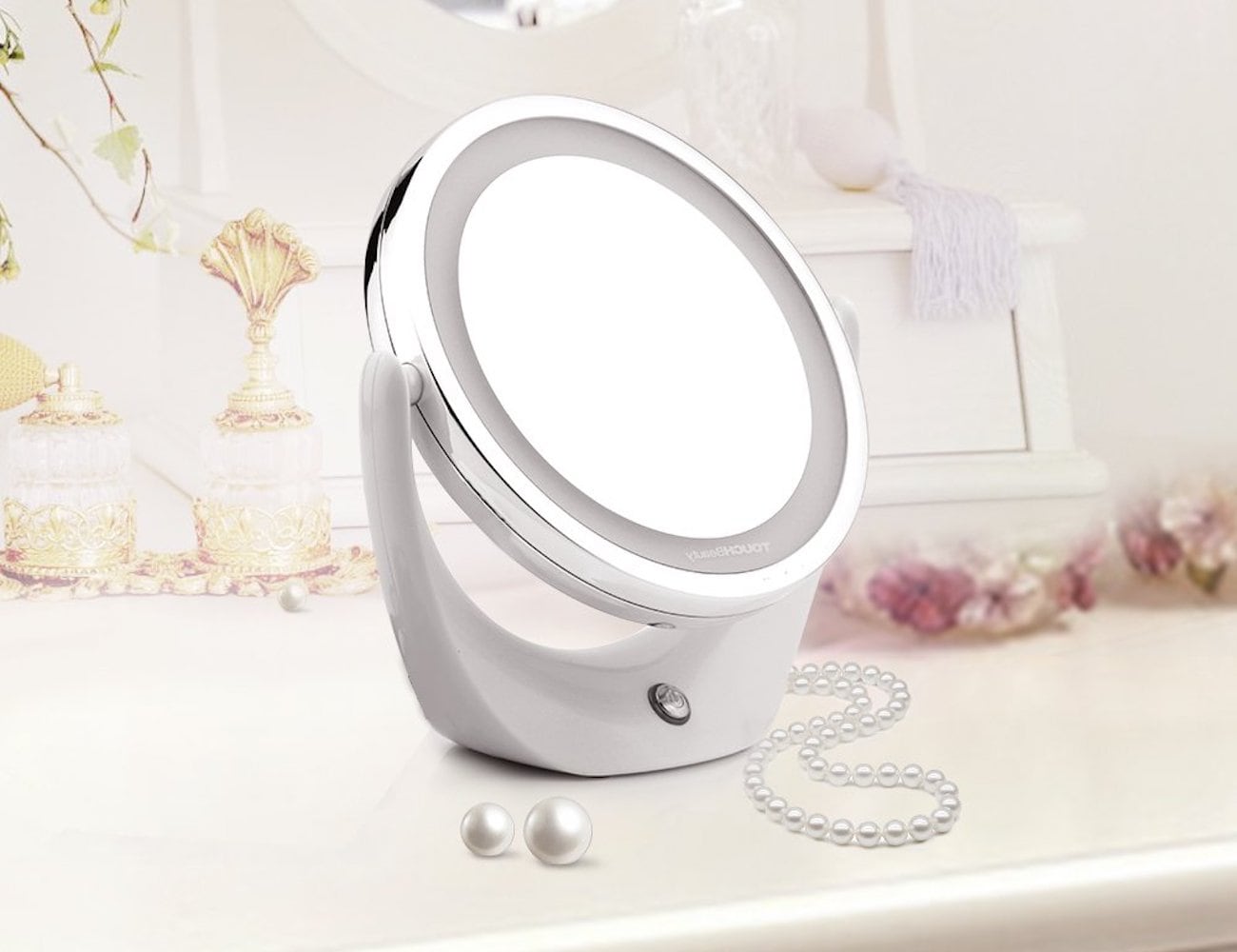 white，mirror，TOUCHBeauty，