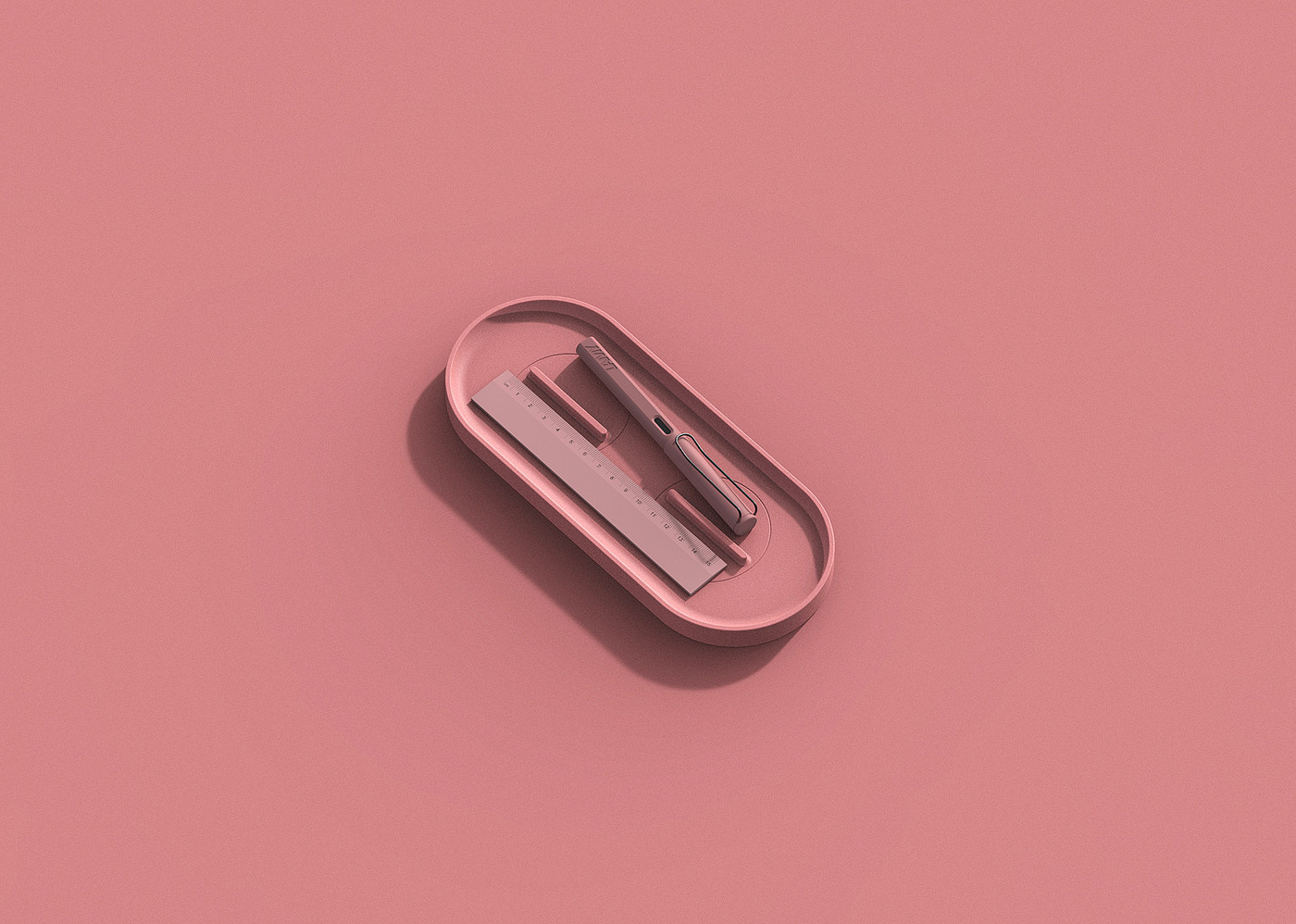 KNOB，Delicate，Simplicity，Pen tray，