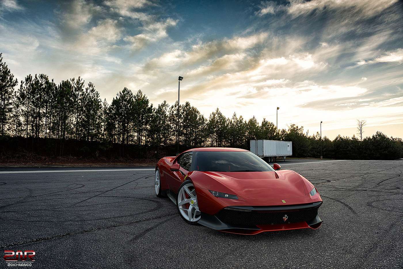 跑车，炫酷，Ferrari SP38，法拉利，