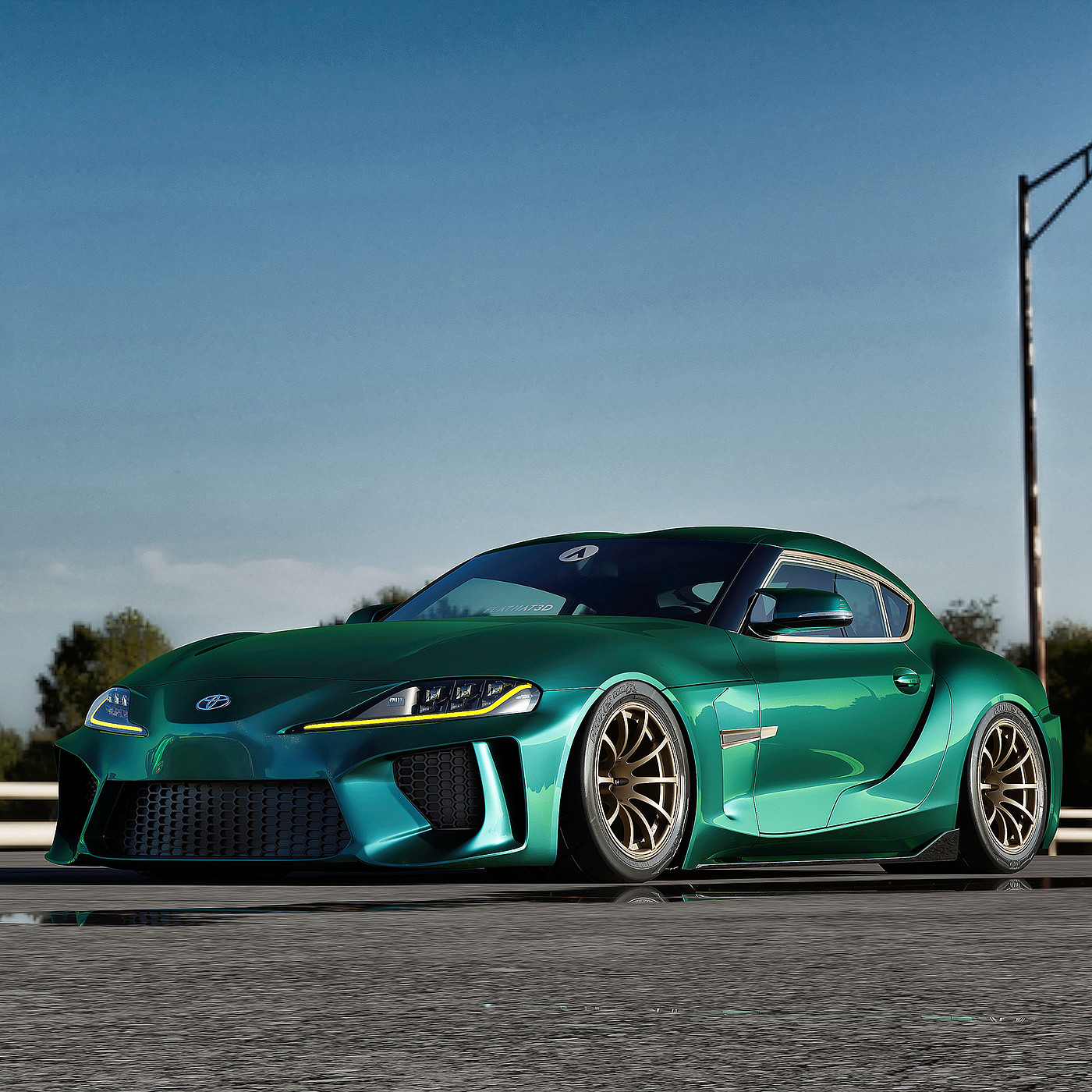 green，Automatic design，industrial design，Digital photography，Super grand Coupe，Sports car，automobile，