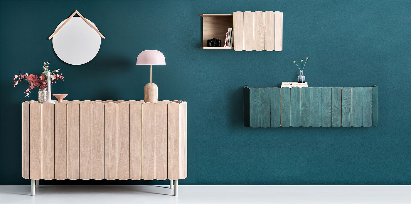 industrial design，furniture design ，Cesar and Fanny，wall cupboard，cabinet，