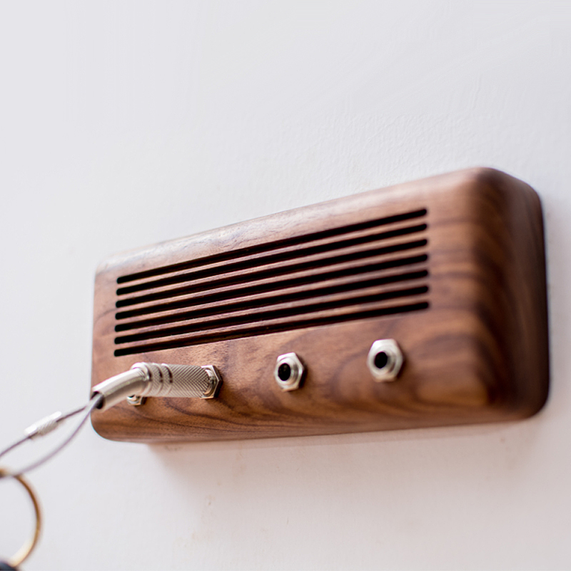Key storage，Guitar sound，Retro speaker，Wall key holder，original，Ranga woodwork，