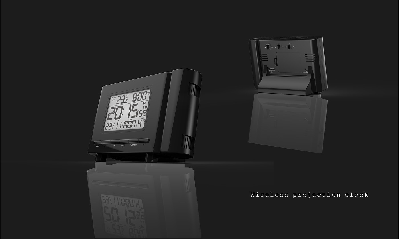 Projection，Clock，rotate，