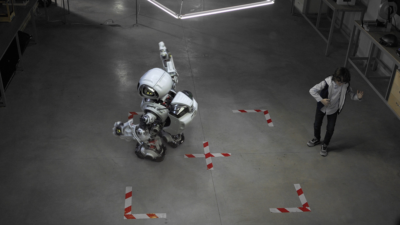 white，robot，Orange Future Class，