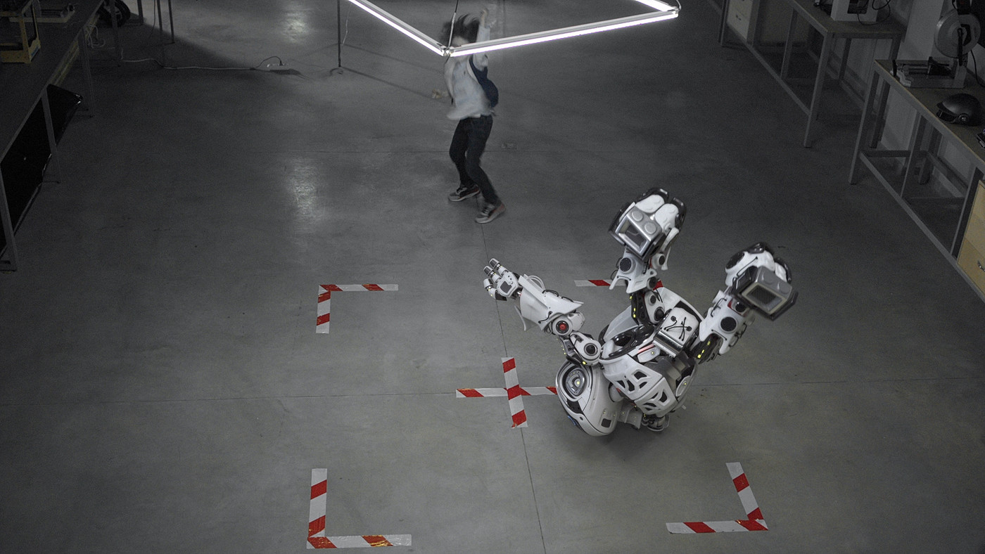 white，robot，Orange Future Class，