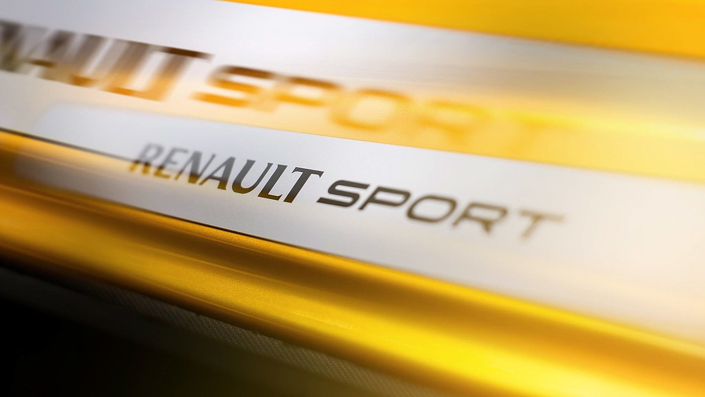 RENAULT TWINGO RS，汽车设计，黄色，