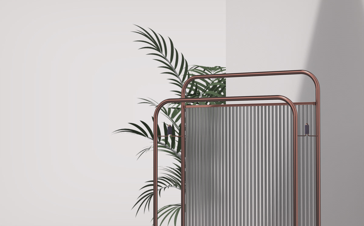 Metal，Hanger design，See through，