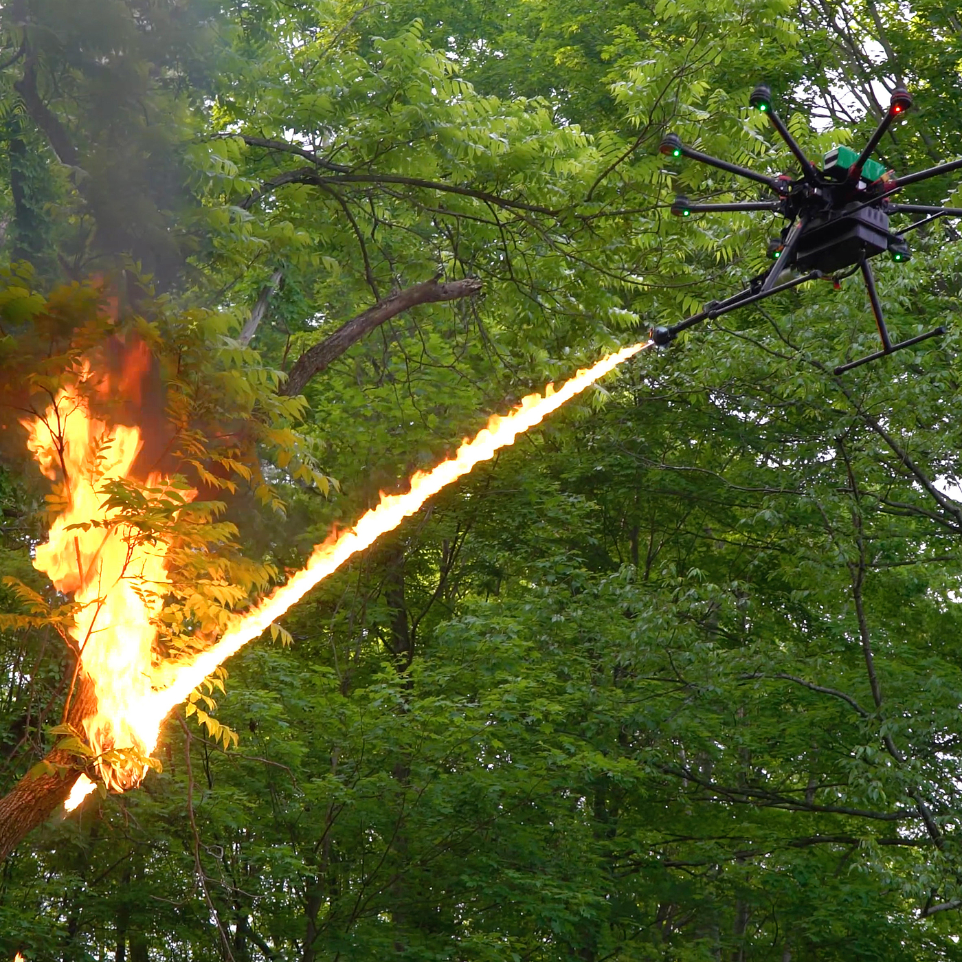 Throwflame，Flame ejector，intelligence，