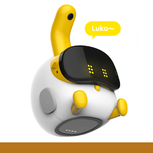 robot，children，study companion，Reading Companion，Luka Baby，Honourable mention，2019 red dot product design award，