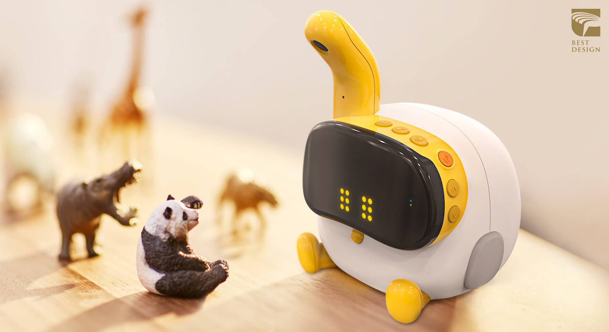 robot，children，study companion，Reading Companion，Luka Baby，Honourable mention，2019 red dot product design award，