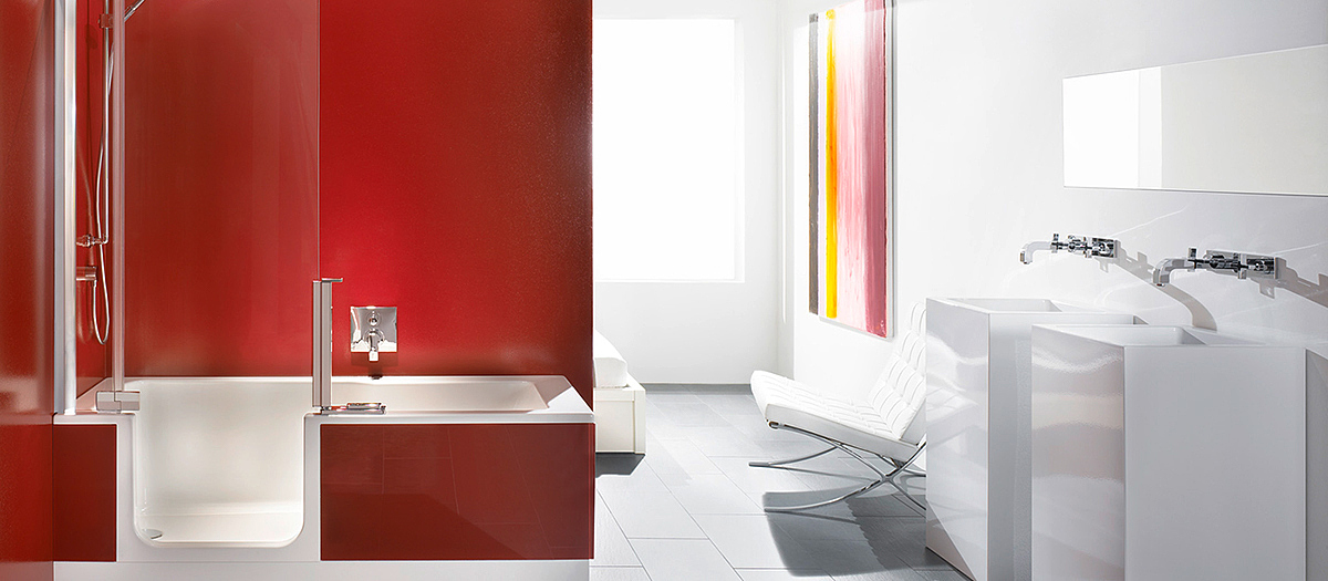 Twin line，Shower tub，bathtub，