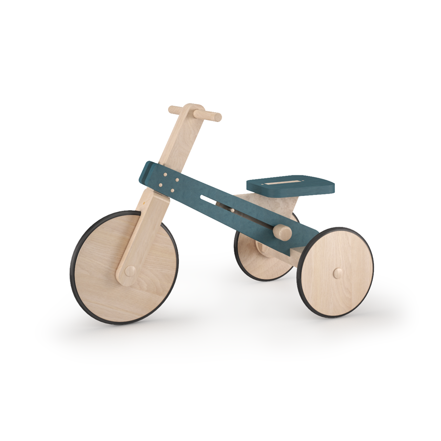 Toys，children，Tricycle，woodiness，Honourable mention，2019 red dot product design award，BOO TRICYCLE.2，