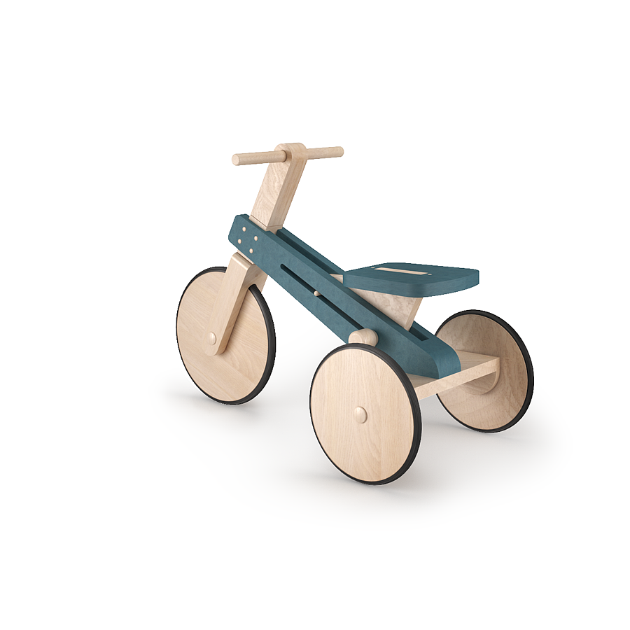 Toys，children，Tricycle，woodiness，Honourable mention，2019 red dot product design award，BOO TRICYCLE.2，