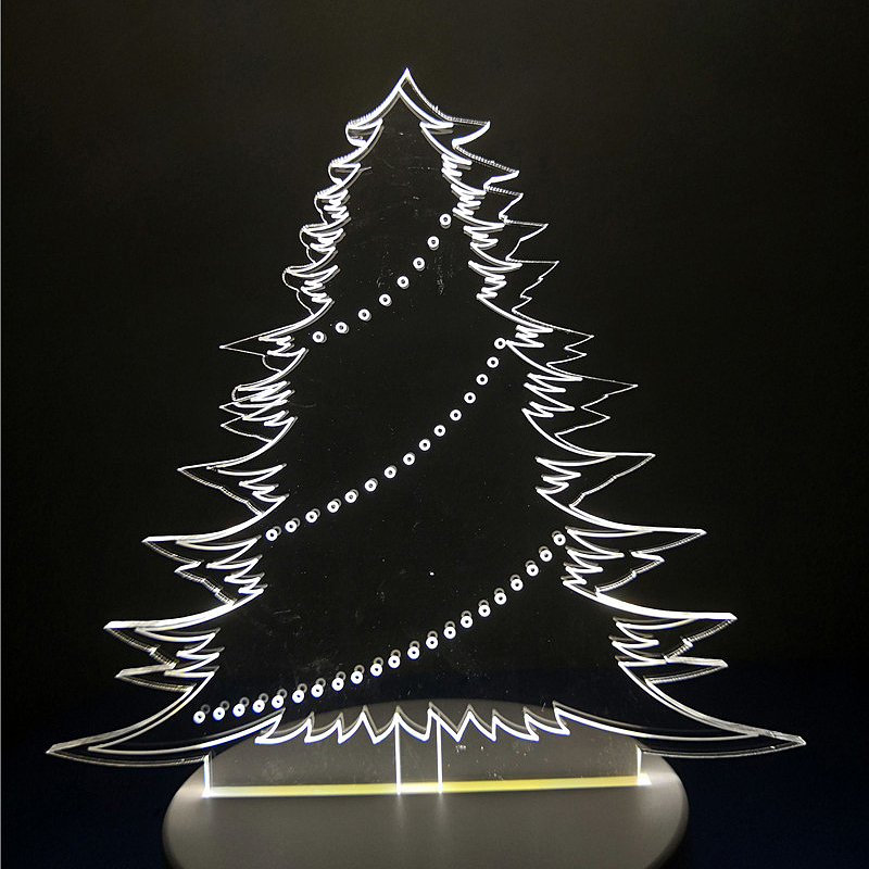 christmas tree，3d，Night light，