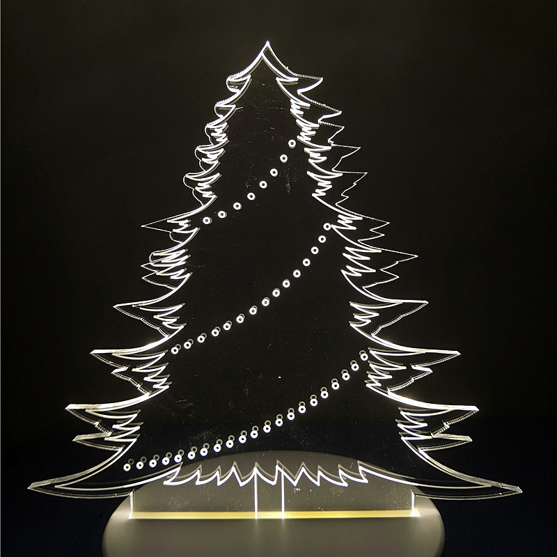 christmas tree，3d，Night light，