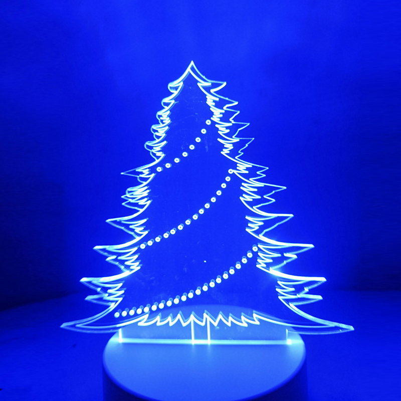 christmas tree，3d，Night light，
