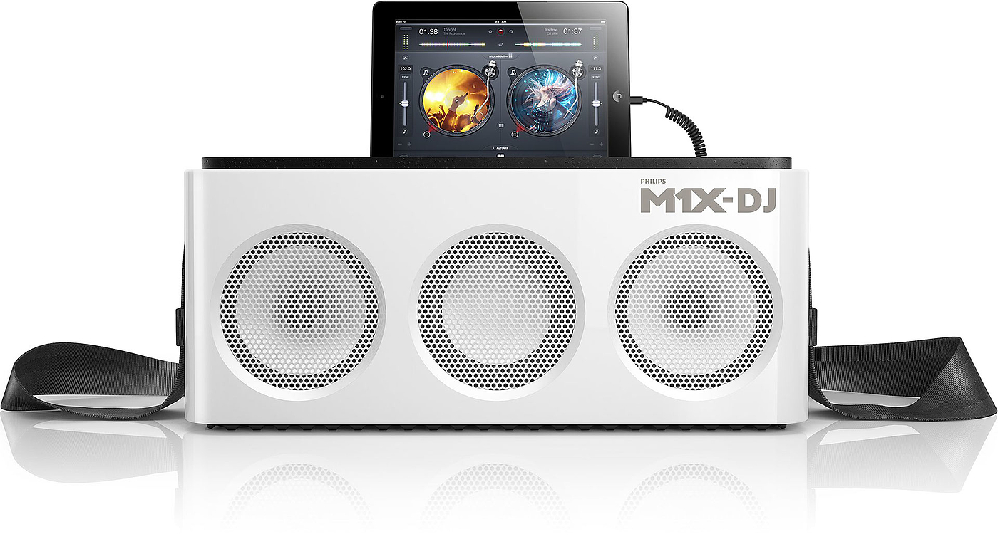 Philips M1X，Intelligent sound，white，