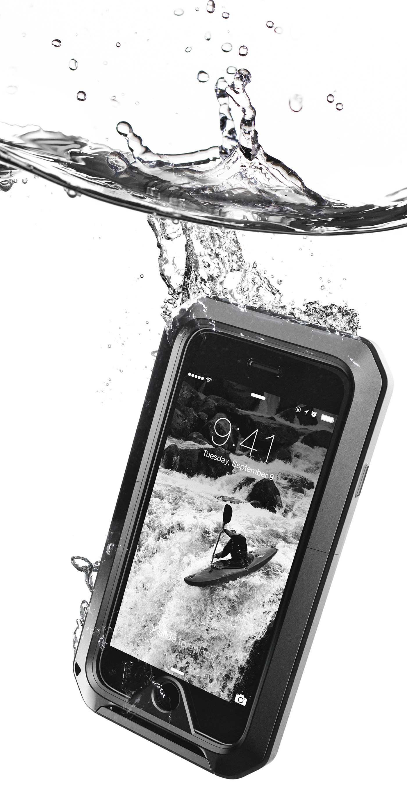 black，Mobile phone shell，lunatik，