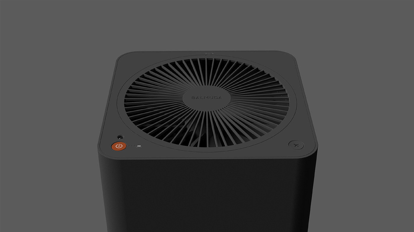 black，air cleaner，Balmuda Air purifier，