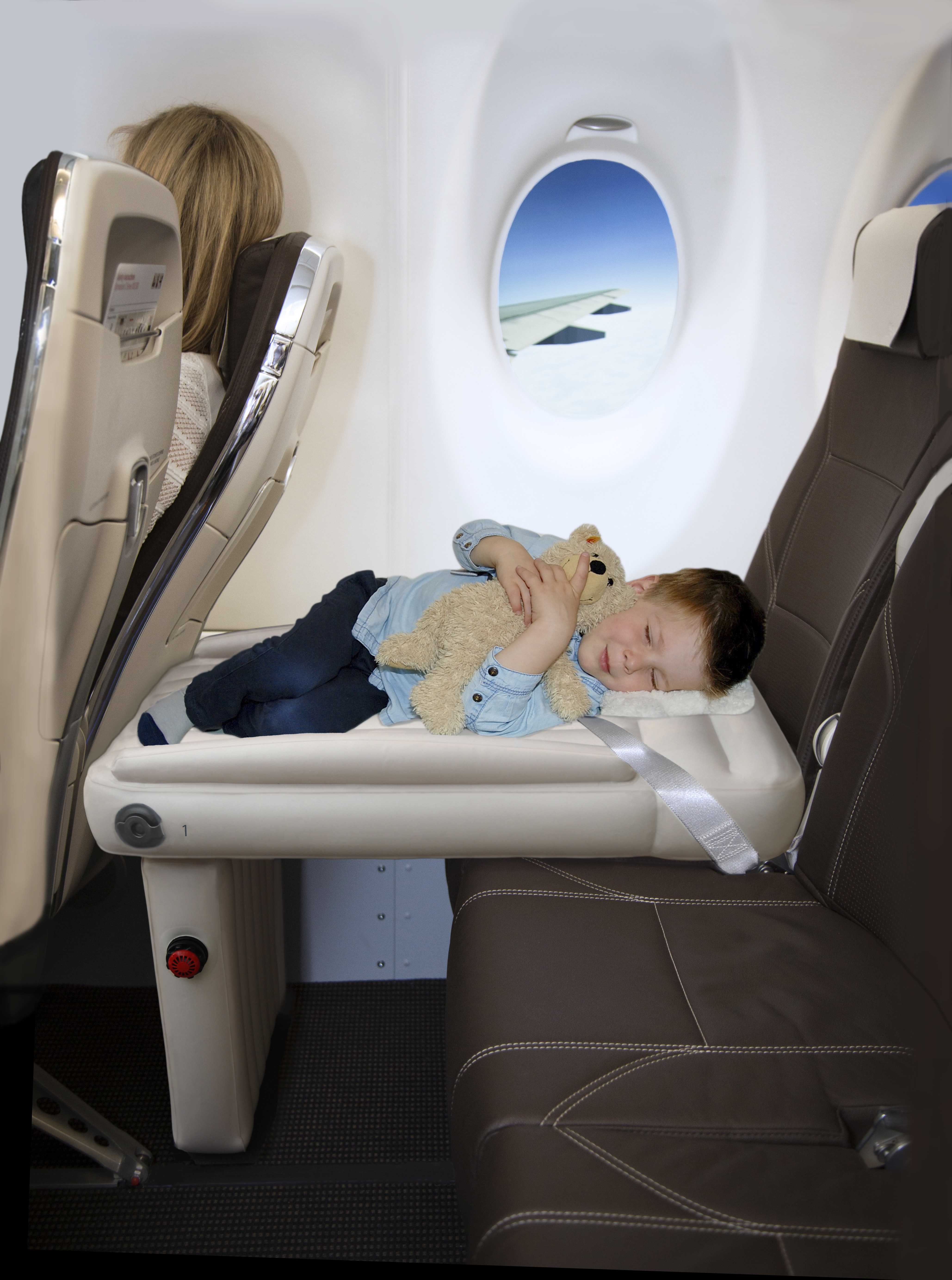 inflation，aircraft，children，Baby bed，Flyaway Kids Bed，Honourable mention，2019 red dot product design award，