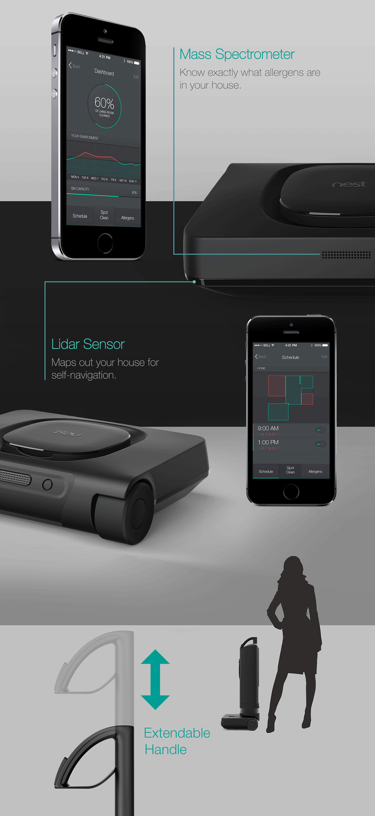 Smart appliances，air cleaner，Vacuum cleaner，