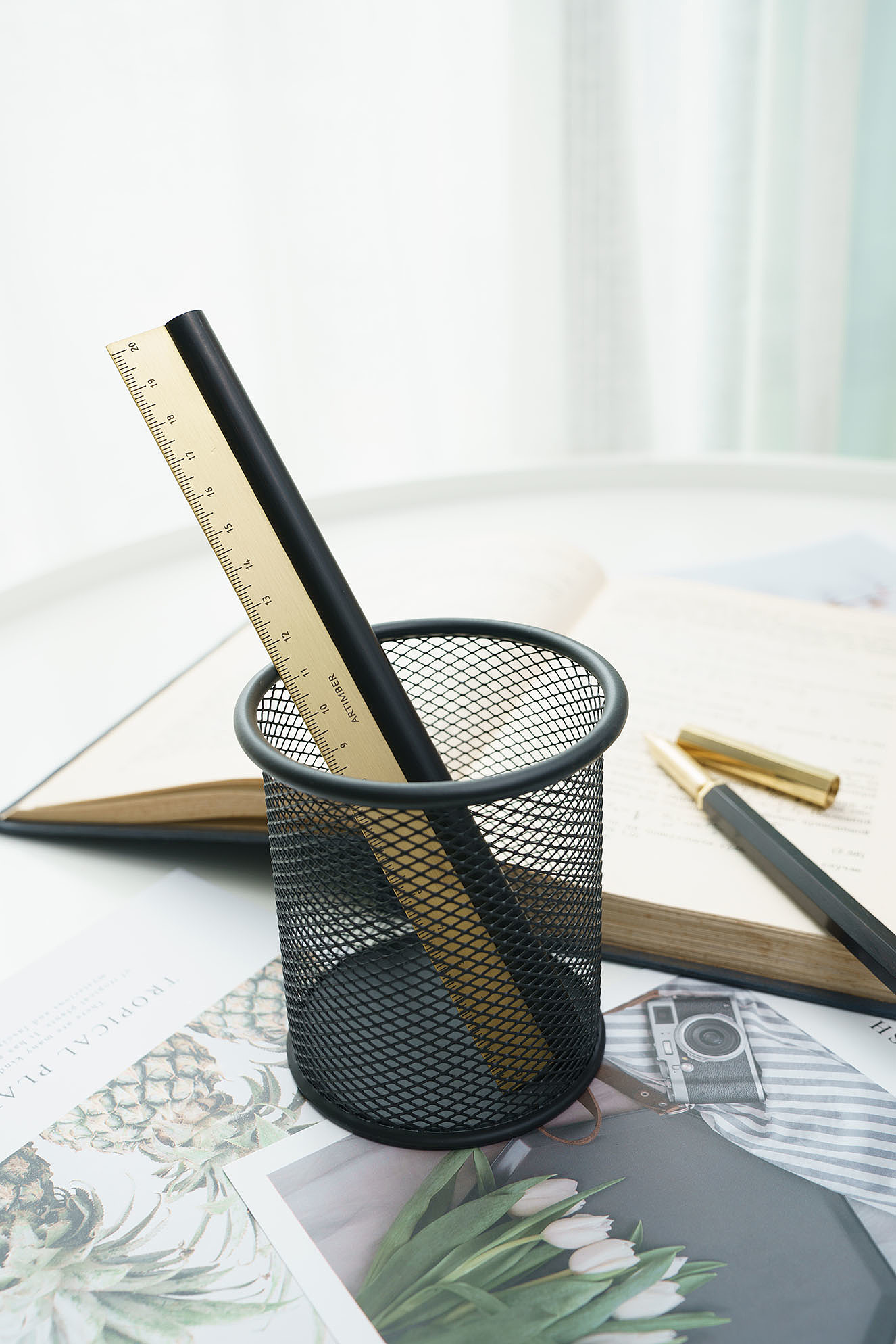 Craftsmanship，Stationery，Contemplative ruler，ruler，original，Cultural creation，