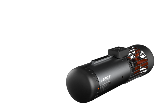 2019 red dot product design award，Honourable mention，LeFeet S1，diving，propeller，black，