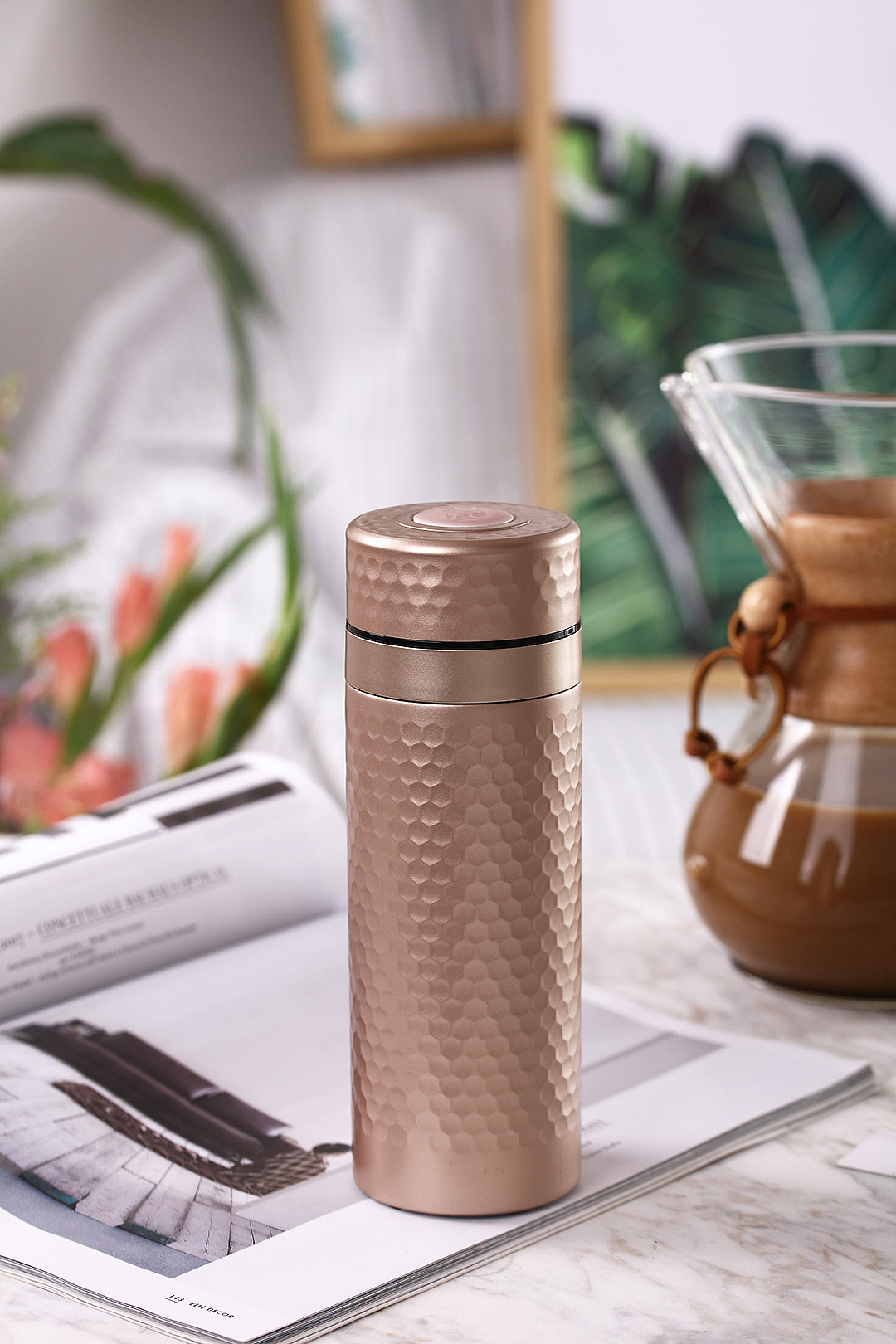 Gold and stone，Qiantangxuan，ceramics，Honourable mention，2019 red dot product design award，Sidewalk，vacuum cup，