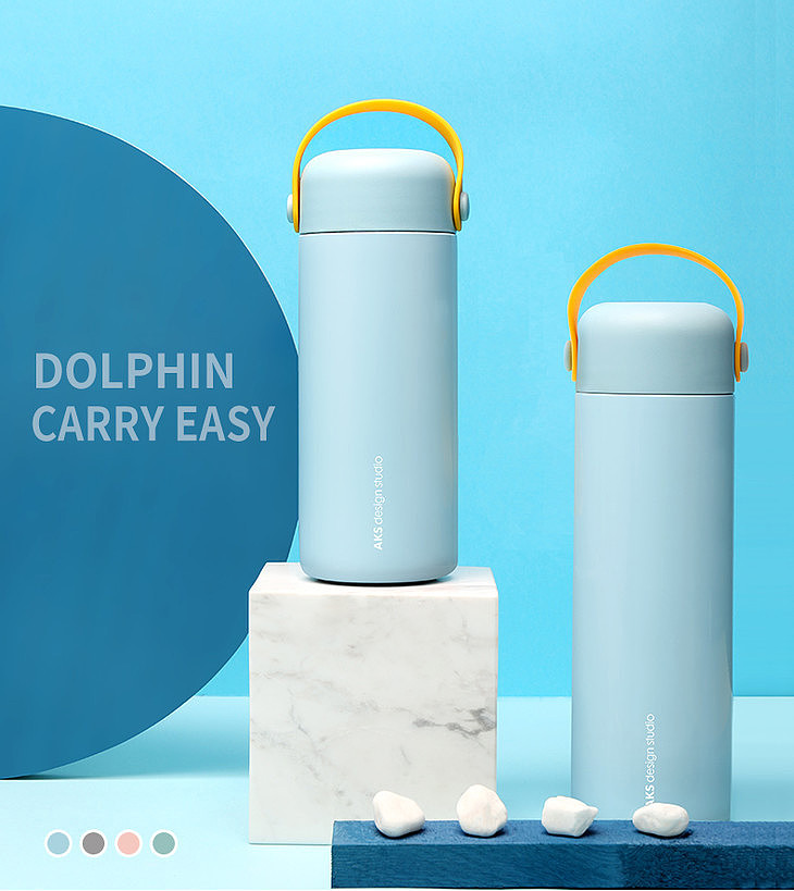 DOLPHIN，2019 red dot product design award，Honourable mention，AKS，vacuum cup，Hong Kong，