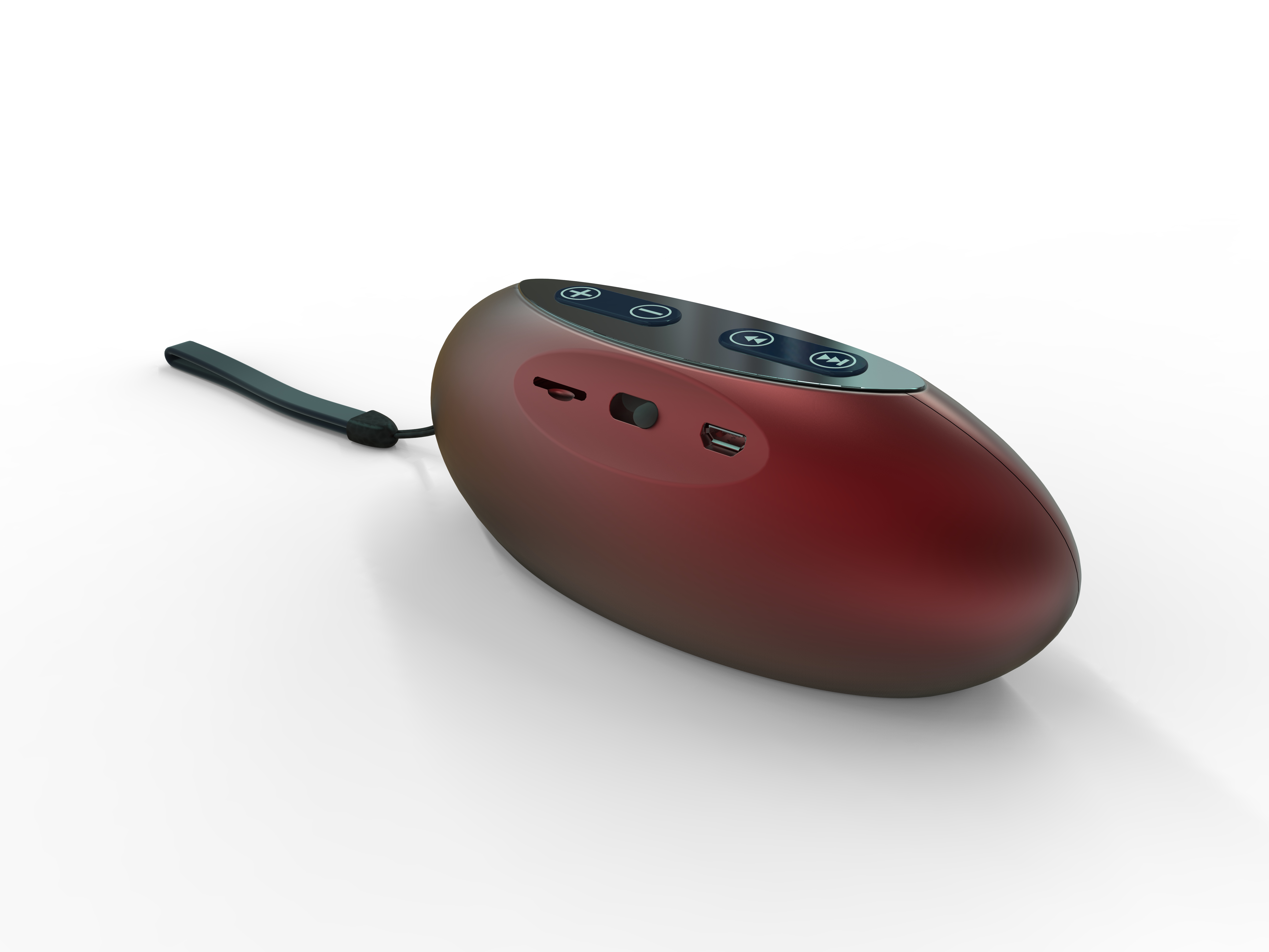 Intelligent small sound design，Old man's small speaker design blue，industrial design，Appearance design，Structural design，Product appearance design，Bluetooth small sound design，