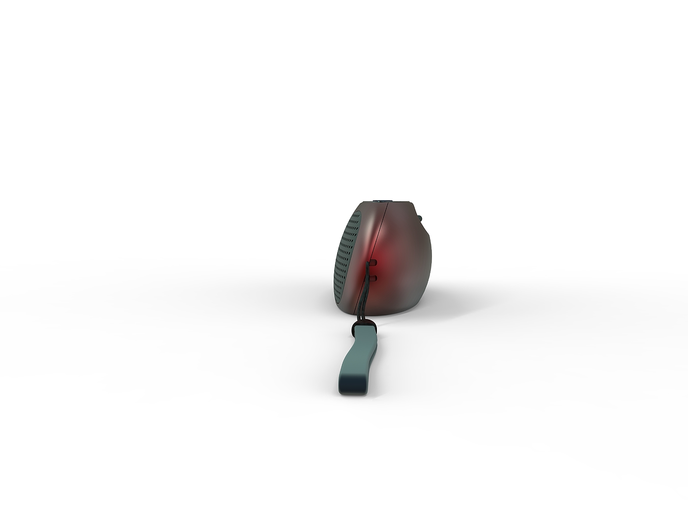 Intelligent small sound design，Old man's small speaker design blue，industrial design，Appearance design，Structural design，Product appearance design，Bluetooth small sound design，