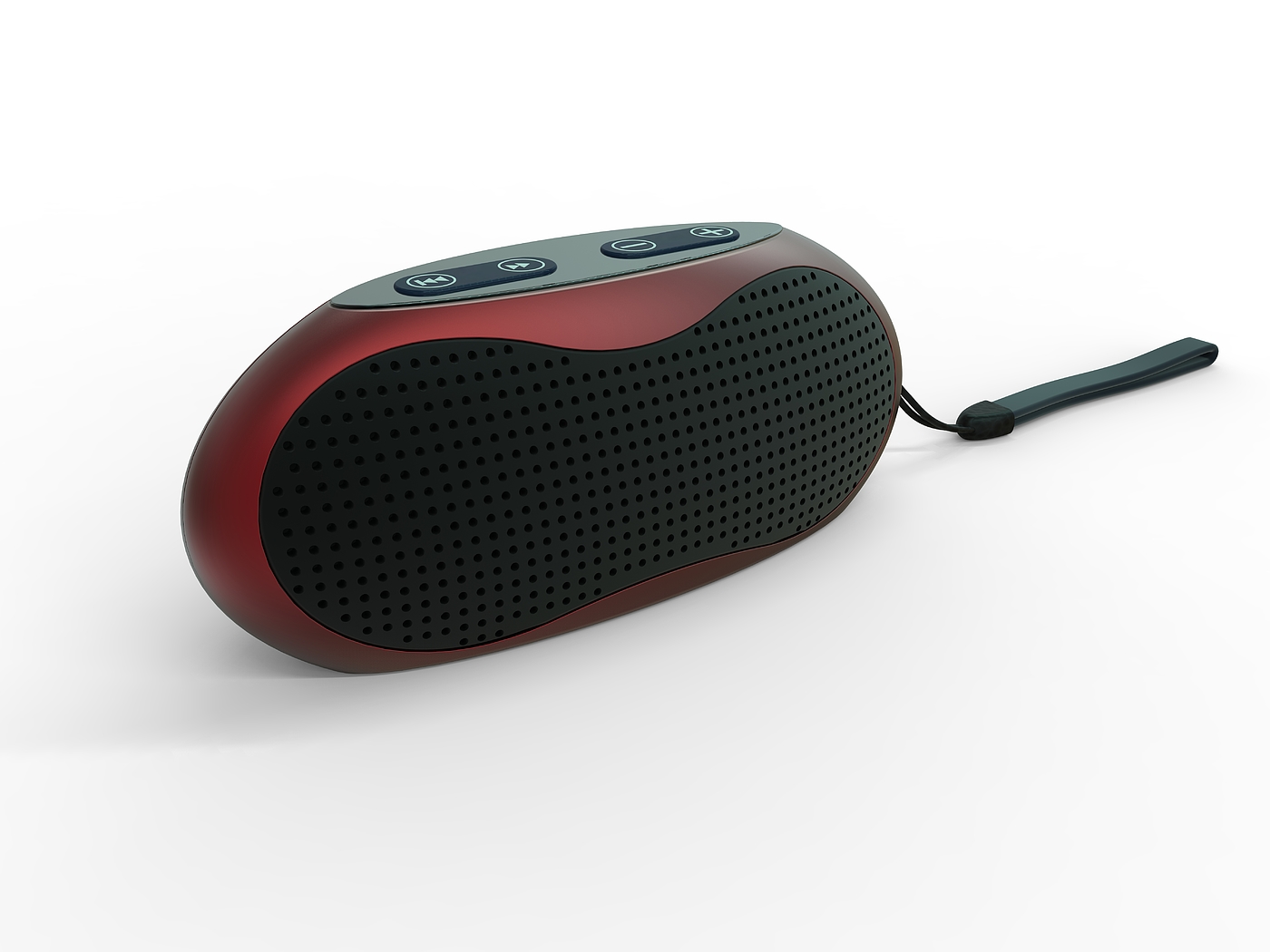 Intelligent small sound design，Old man's small speaker design blue，industrial design，Appearance design，Structural design，Product appearance design，Bluetooth small sound design，