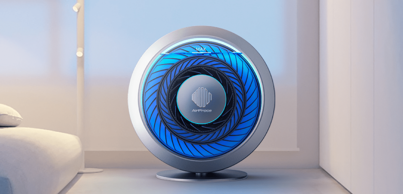 AH-220，AirProce STORM，circular，Humidifier，2019 red dot product design award，Honourable mention，