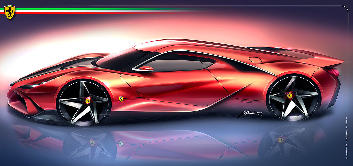 Automatic design，Hand drawn，Render，product design，industrial design，
