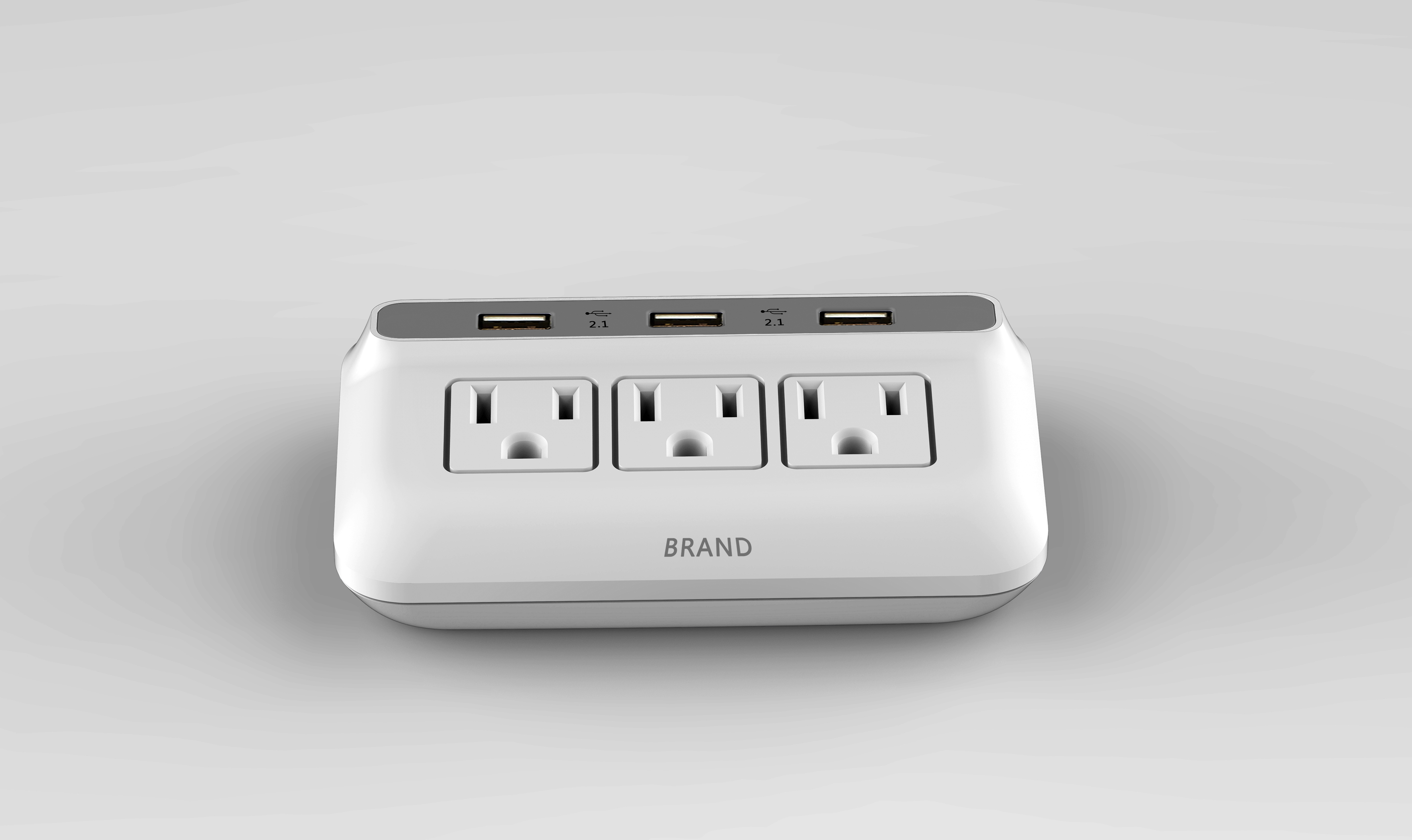 Cold wind，White socket，Desktop charging，