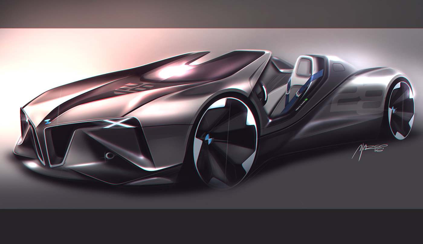 Automatic design，Hand drawn，Render，product design，industrial design，