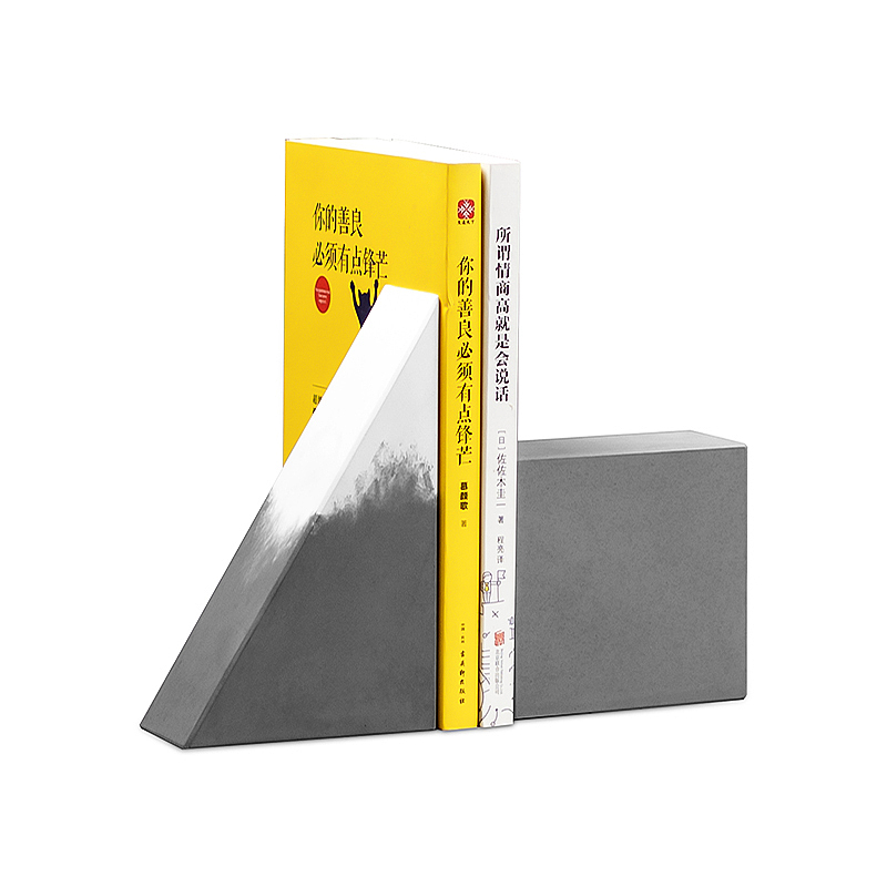 The other side，Concrete book stand，Simple book file，Combined book stand，Cement book support，