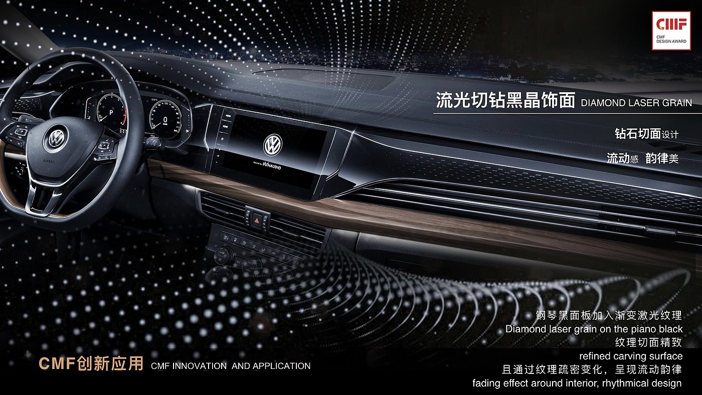 International CMF Design Award，Supreme Gold Award，SAIC Volkswagen，Passat，PASSAT，