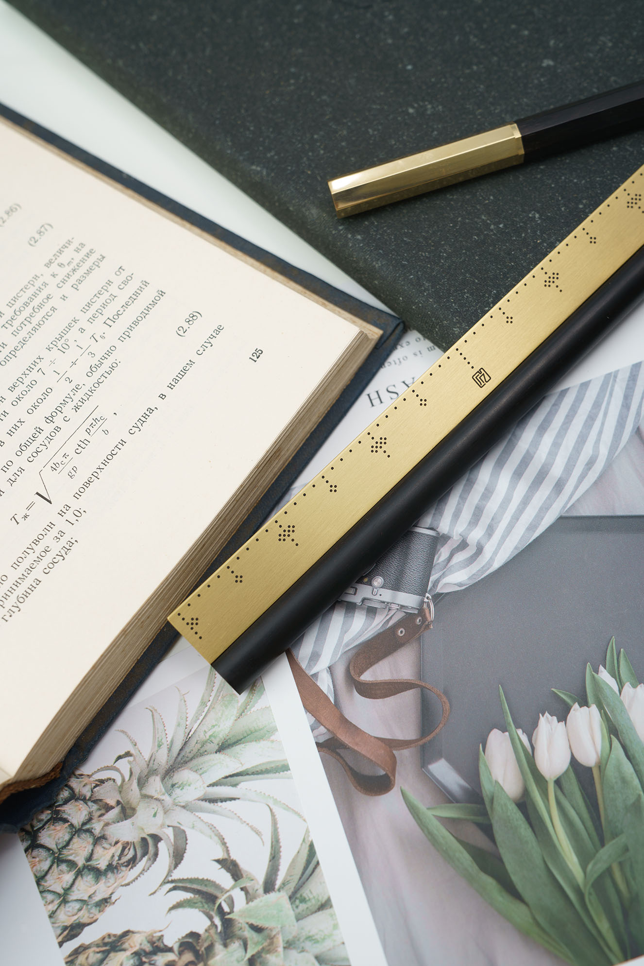 Craftsmanship，Stationery，Contemplative ruler，ruler，original，Cultural creation，