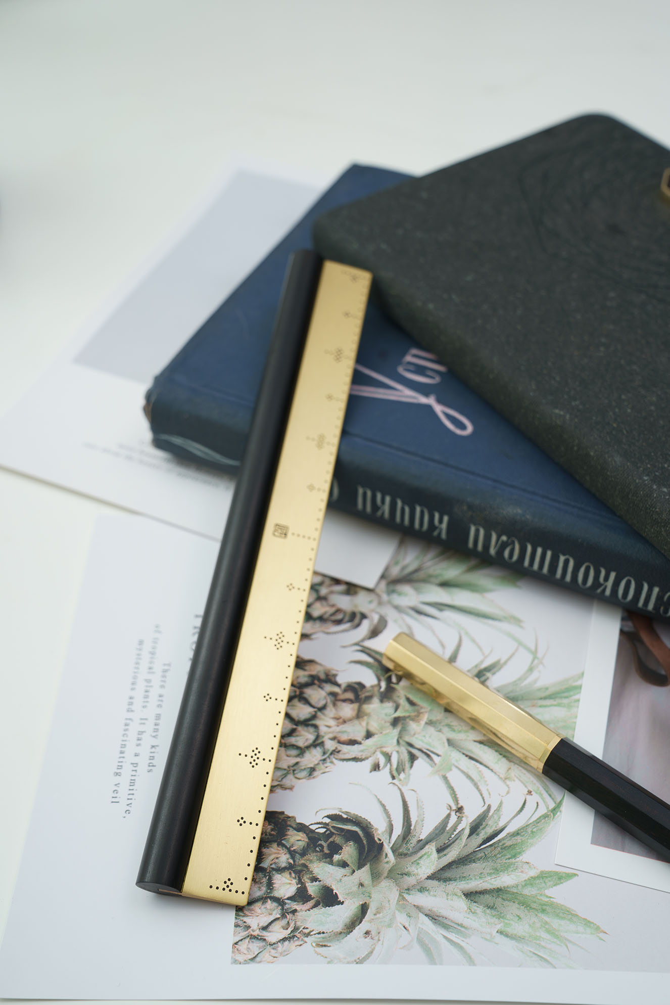 Craftsmanship，Stationery，Contemplative ruler，ruler，original，Cultural creation，