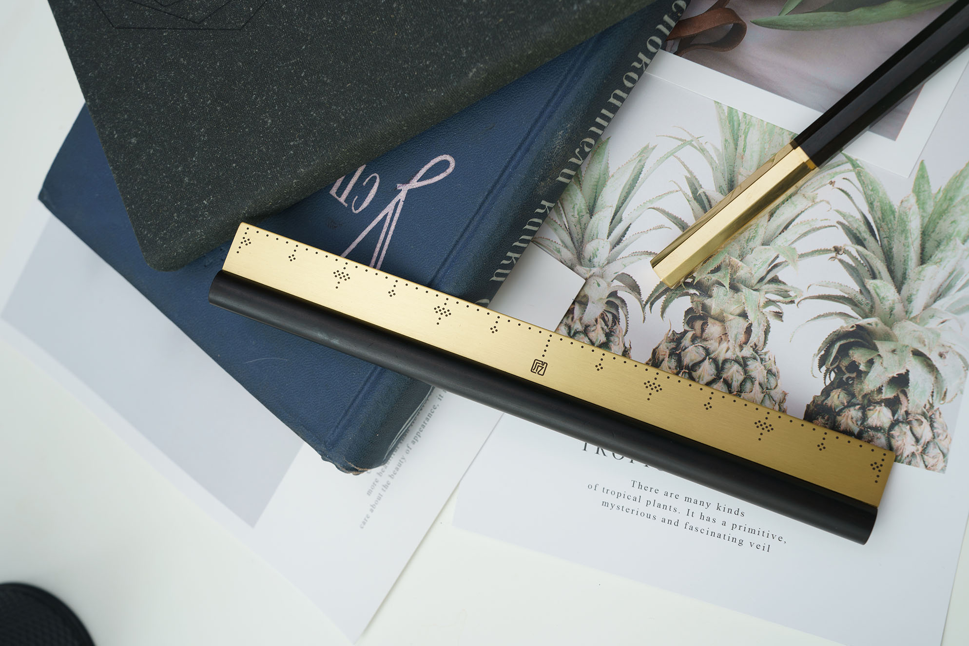 Craftsmanship，Stationery，Contemplative ruler，ruler，original，Cultural creation，