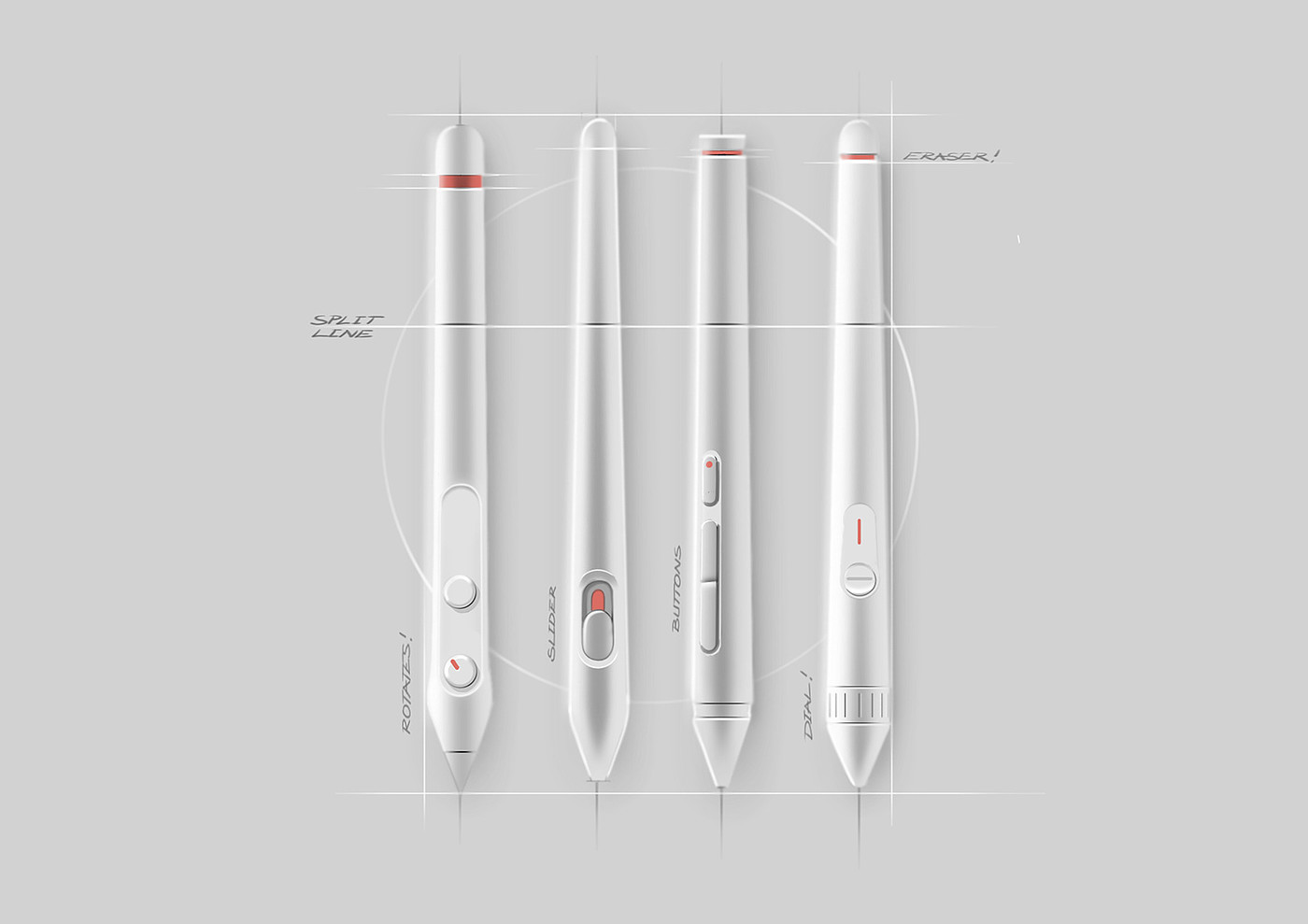 产品设计，Filip Chaeder，手绘，工业设计，插图，