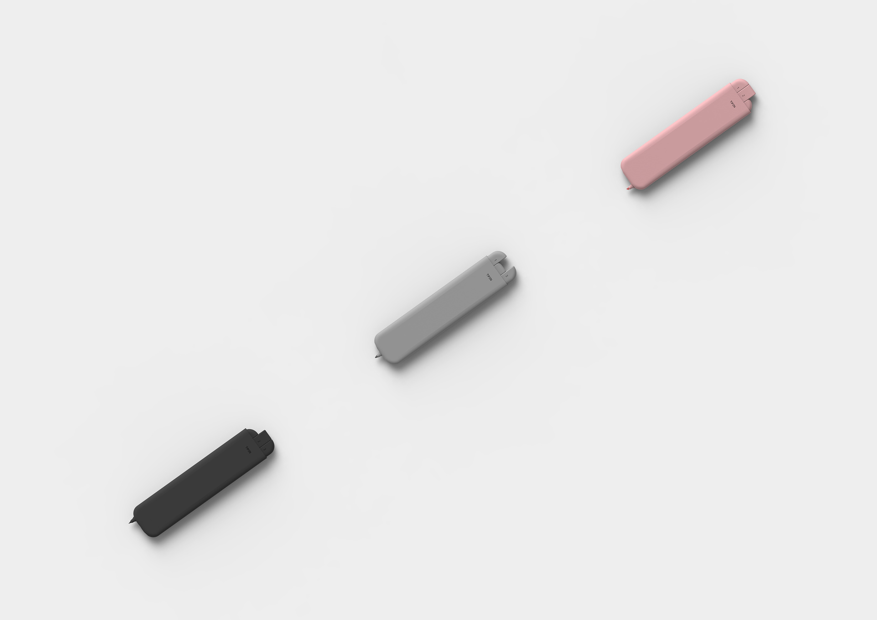 TYPEN，ball pen，Plastic，