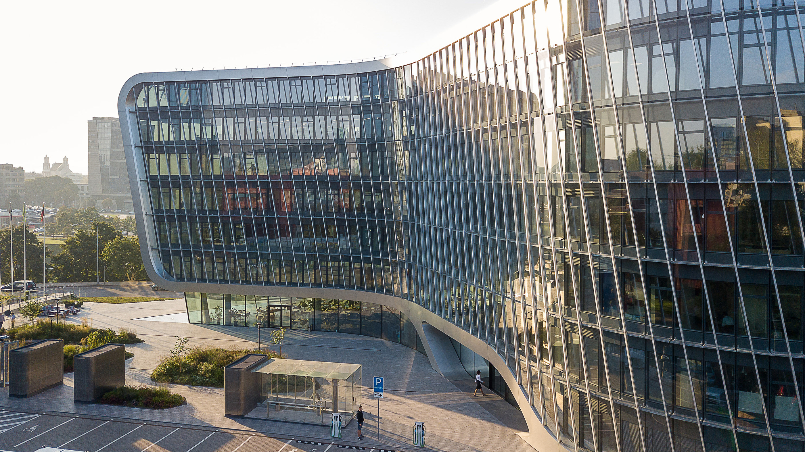 Green Hall 2，Architectural design，Business Centre，