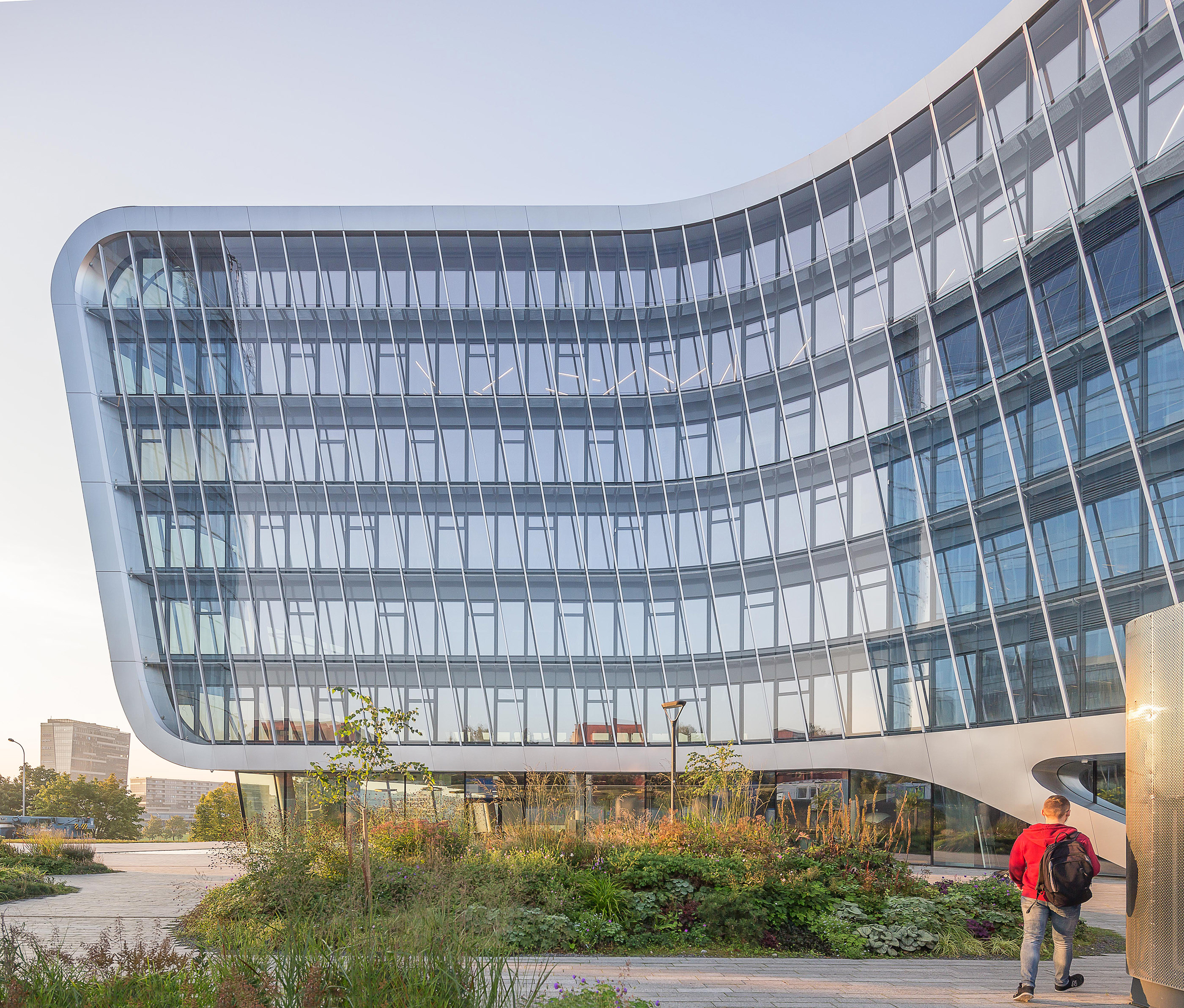 Green Hall 2，Architectural design，Business Centre，