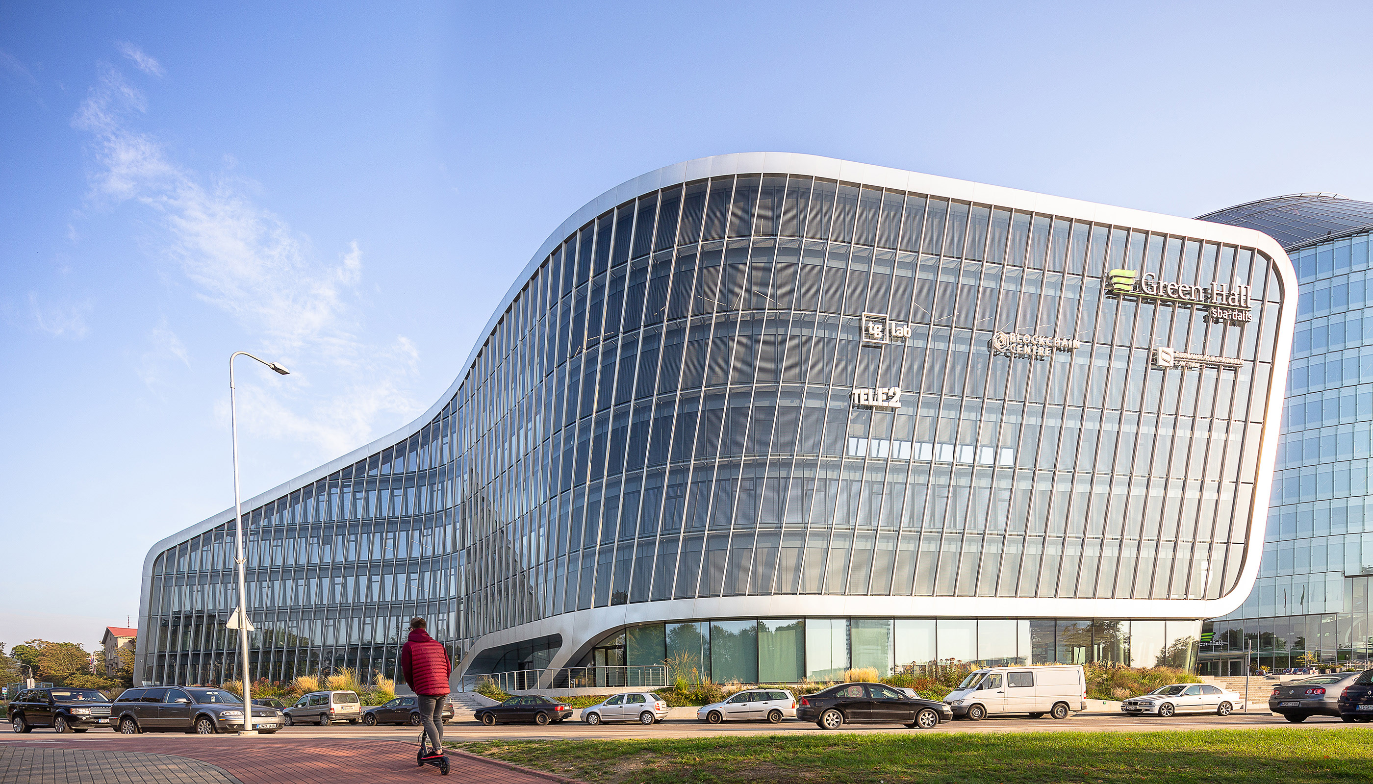 Green Hall 2，Architectural design，Business Centre，