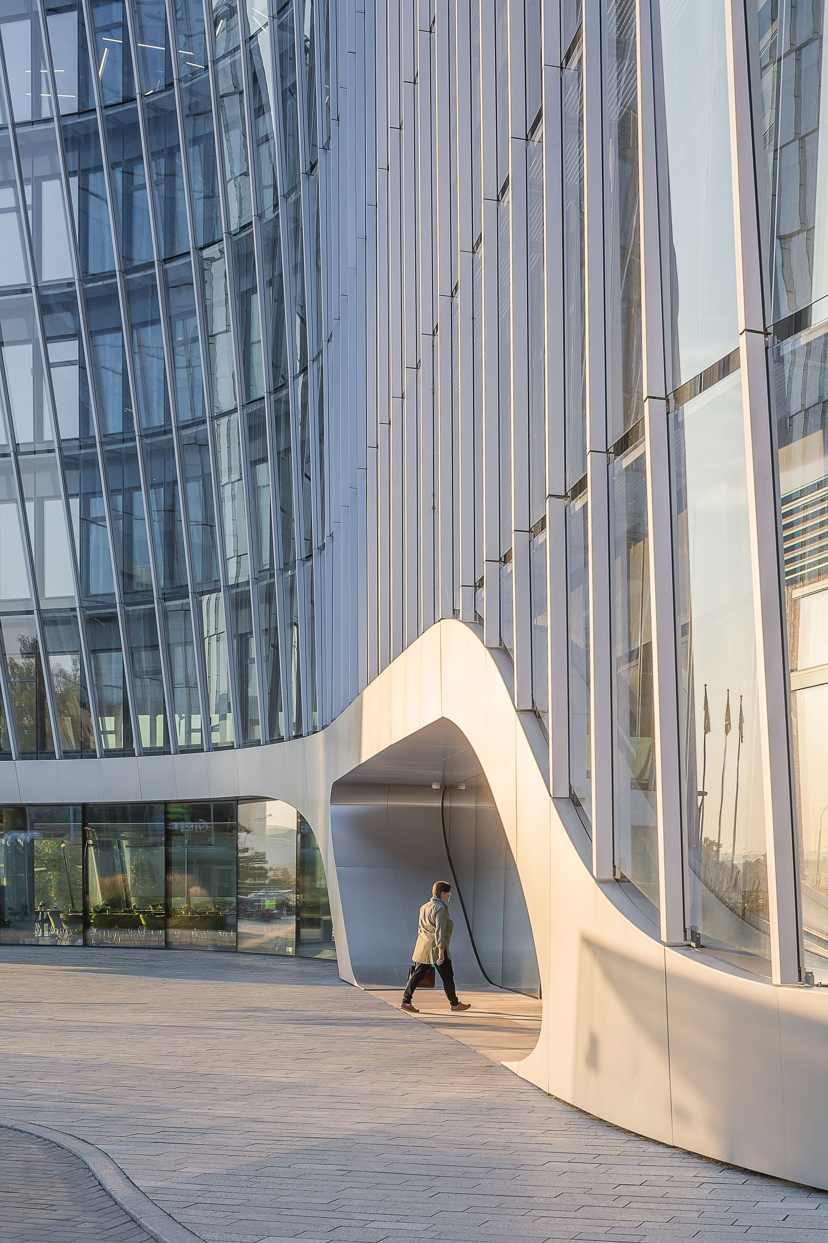 Green Hall 2，Architectural design，Business Centre，