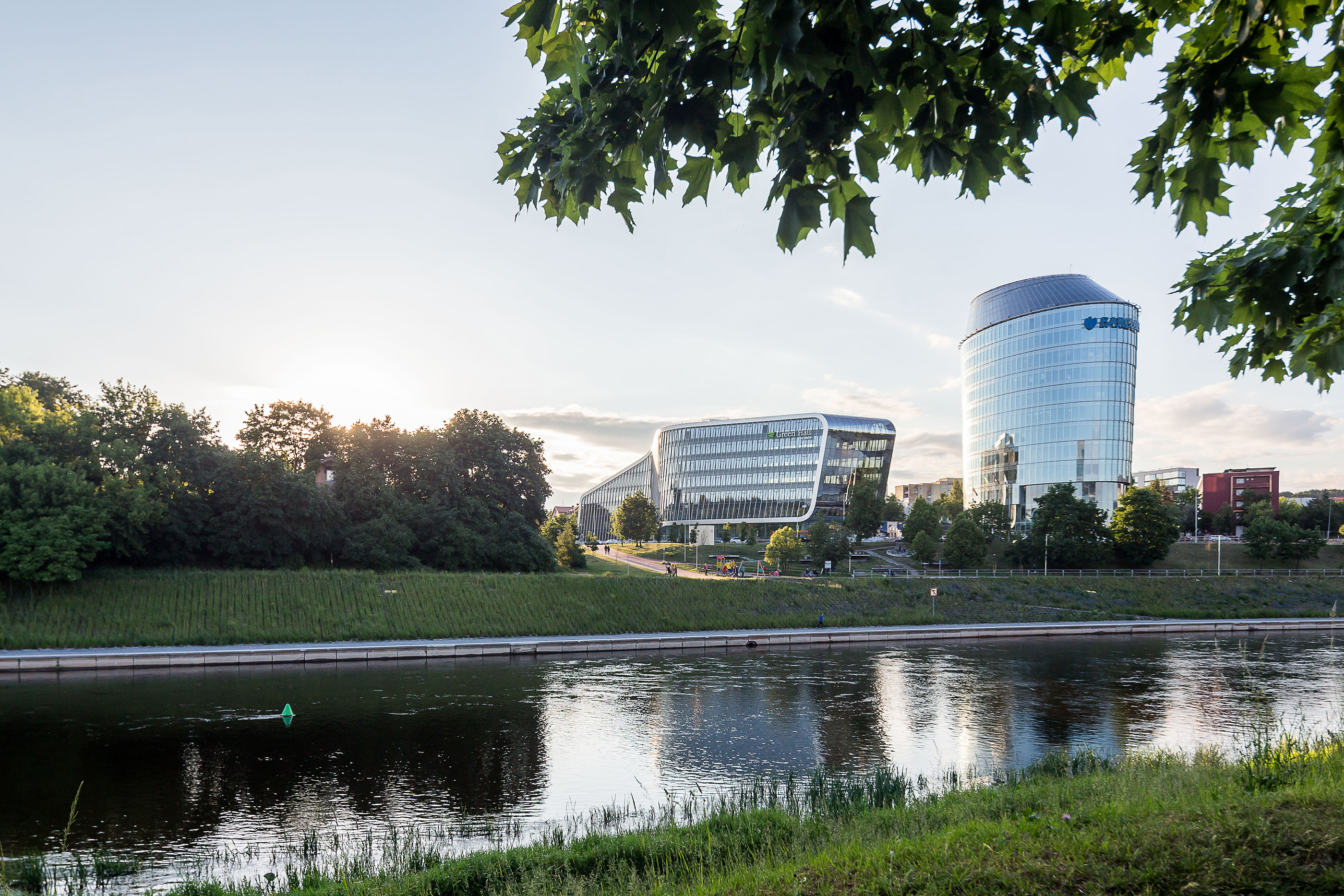 Green Hall 2，Architectural design，Business Centre，