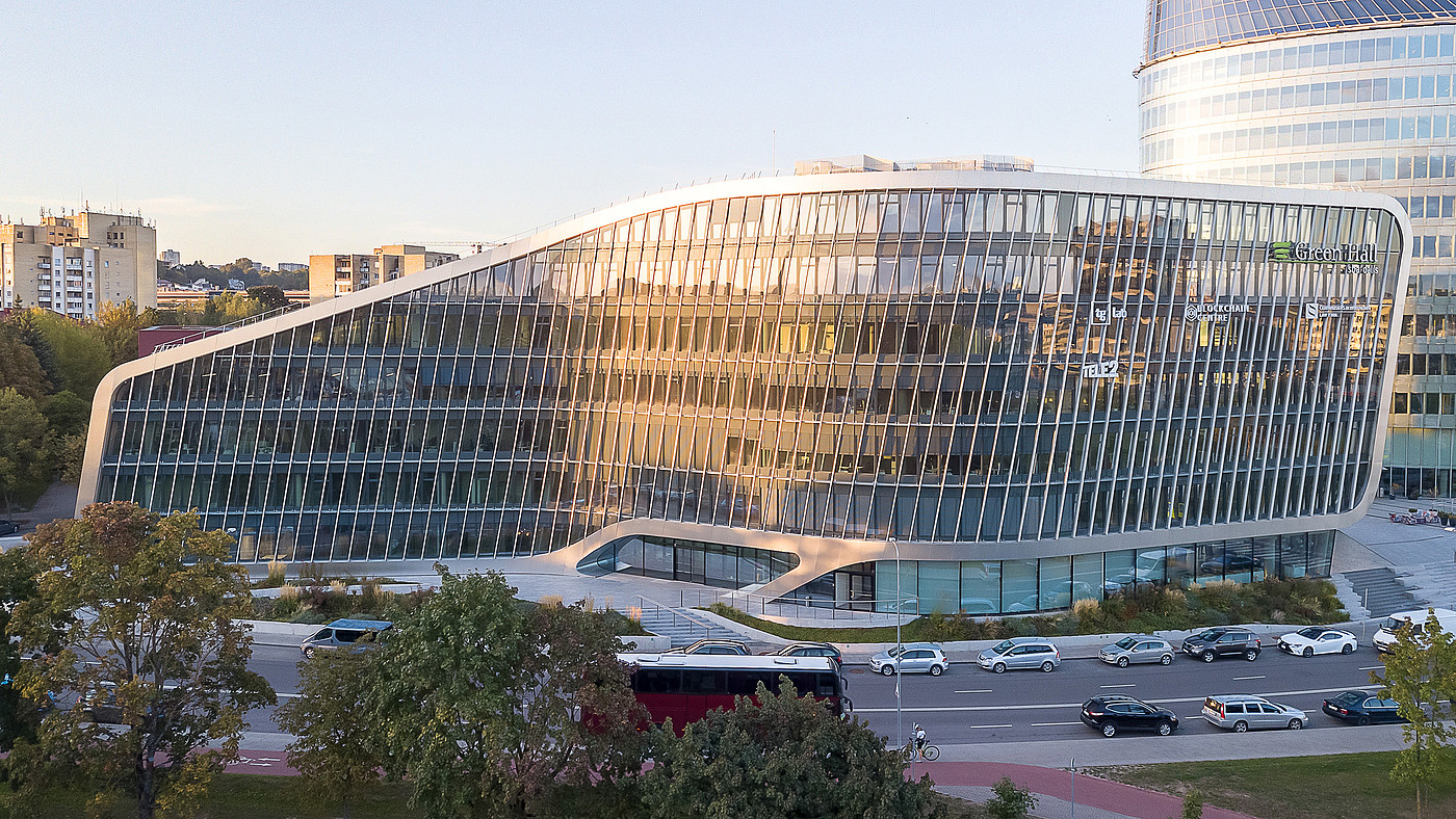 Green Hall 2，Architectural design，Business Centre，